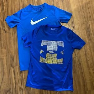 Dri Fit Shirts - 2 size Youth Large